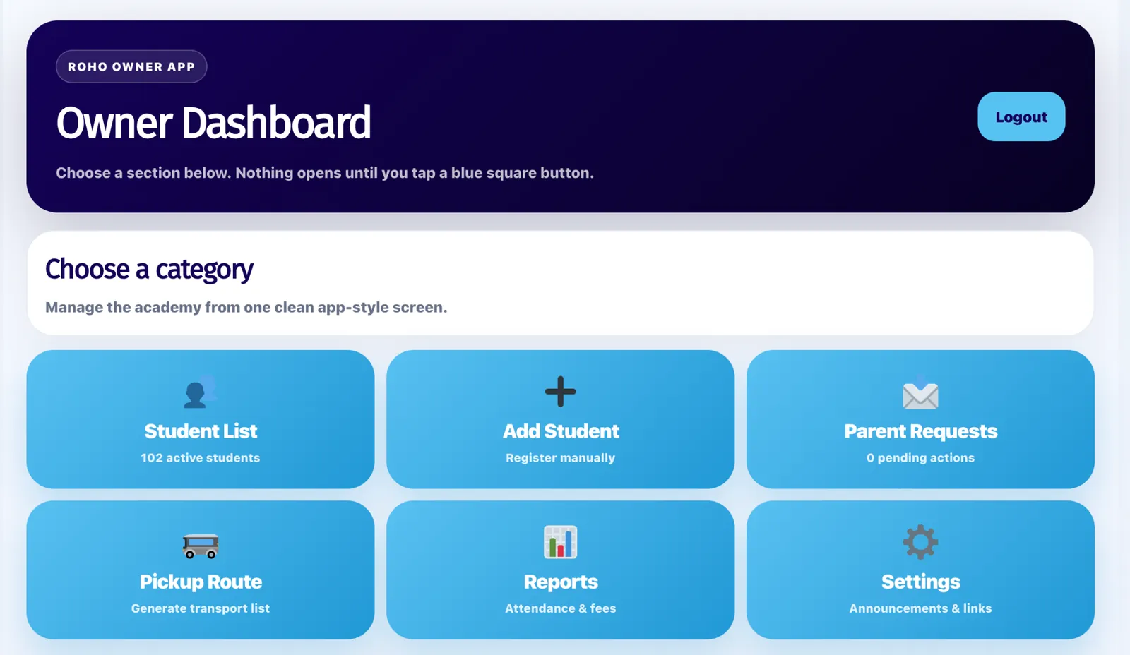 Roho Sports Academy screenshot 3